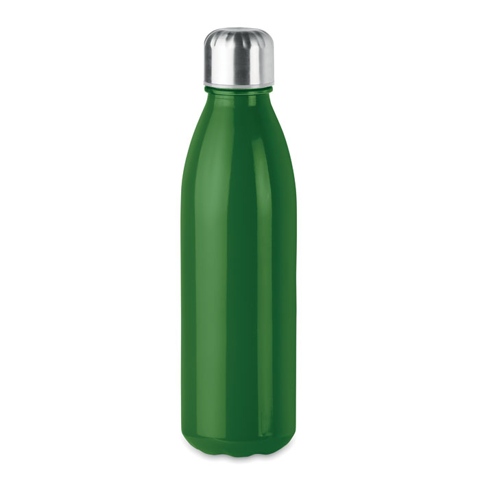 Bouteille de sport verre publicitaire 650 ml - Aspen Glass Vert 